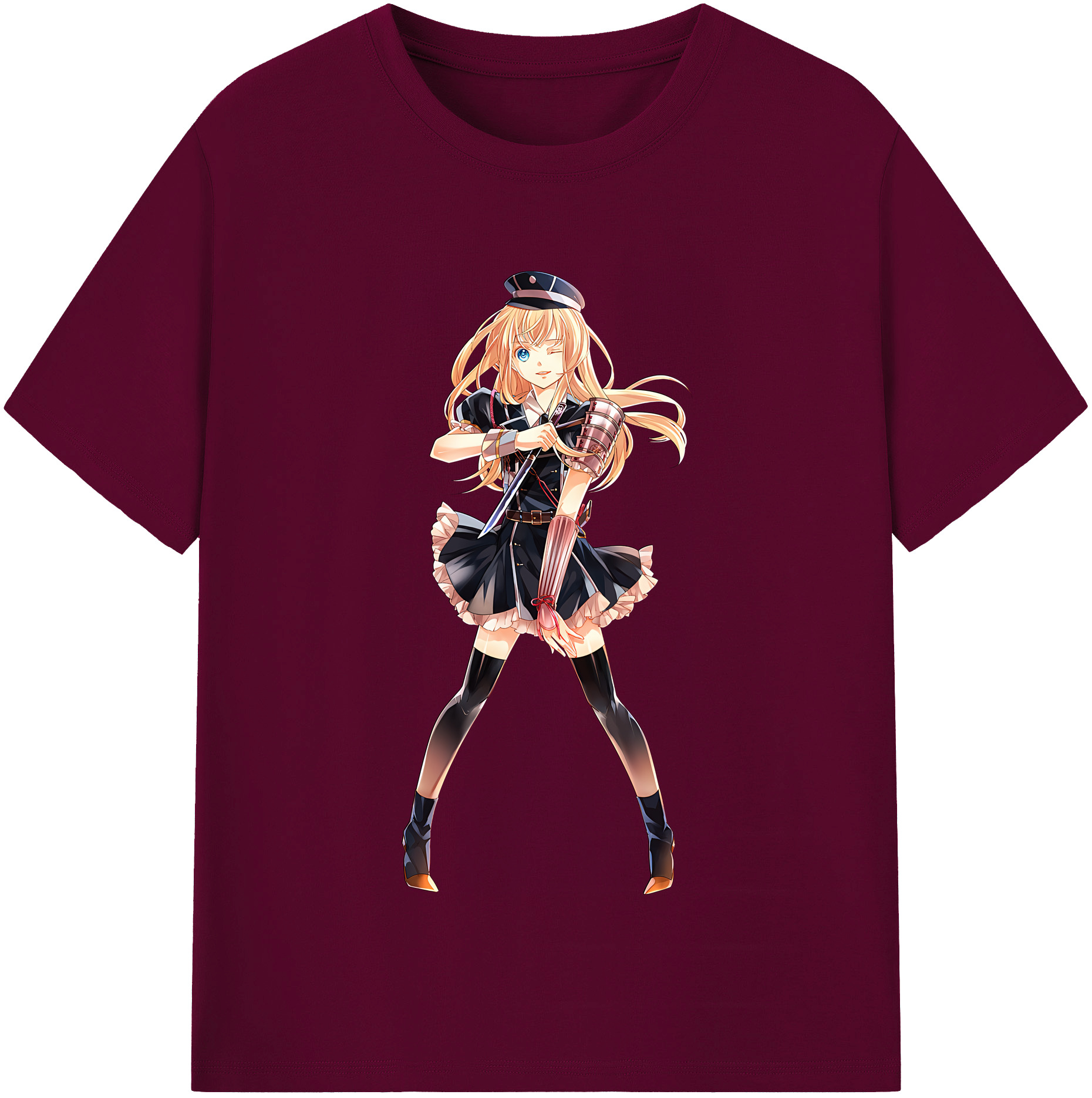 （画像用） 刀剣乱舞 Touken Ranbu レディースカジュアルプリントTシャツ（綿100％）